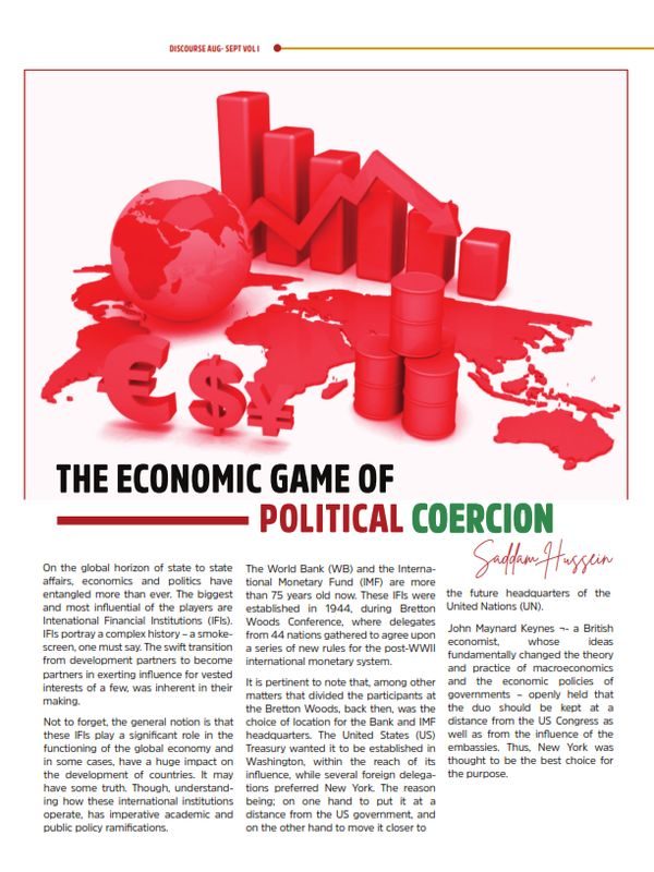 discourse-vol1i2-07-the-economic-game-of-political-coercion