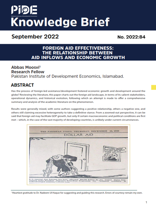 kb-084-foreign-aid-effectiveness-the-relationship-between-aid-inflows-and-economic-growth
