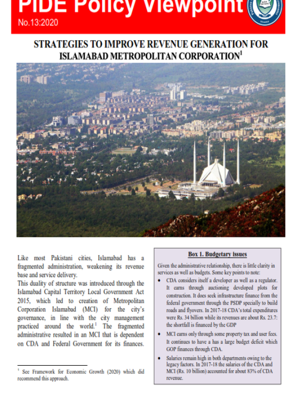 pv-18-strategies-to-improve-revenue-generation-for-islamabad-metropolitan-corporation